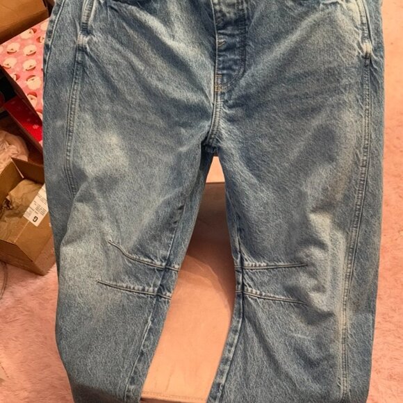 Free People Barrel Jeans - Picture 2 of 4